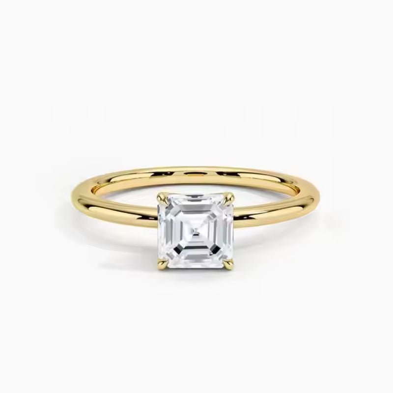1 to 3Ct D/VVS Lab Grown Diamond Ring